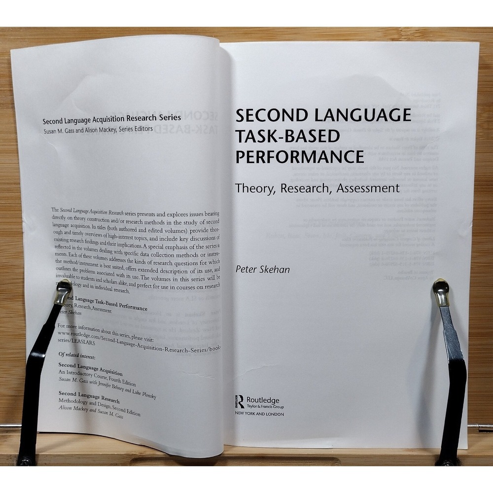 Second Language Task-Based Performance by Peter Skehan (2018, Paperback) - Picture 3 of 16